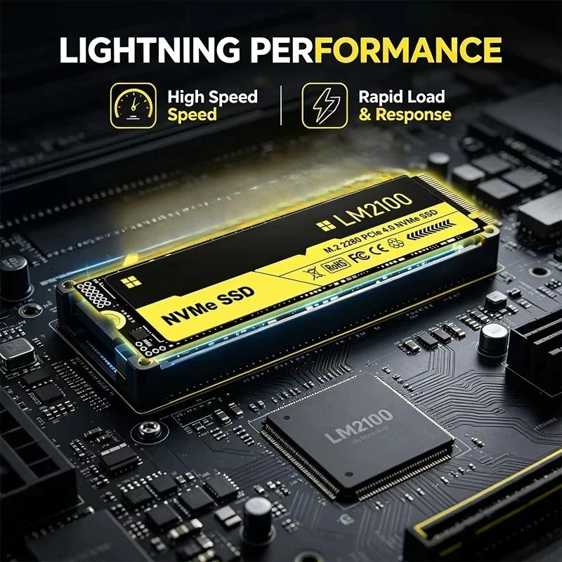 M.2 Nvme 4Tb Pcie 4.0 Ssd - 새로운 LM2100 M.2 SSD 하드 드라이브,