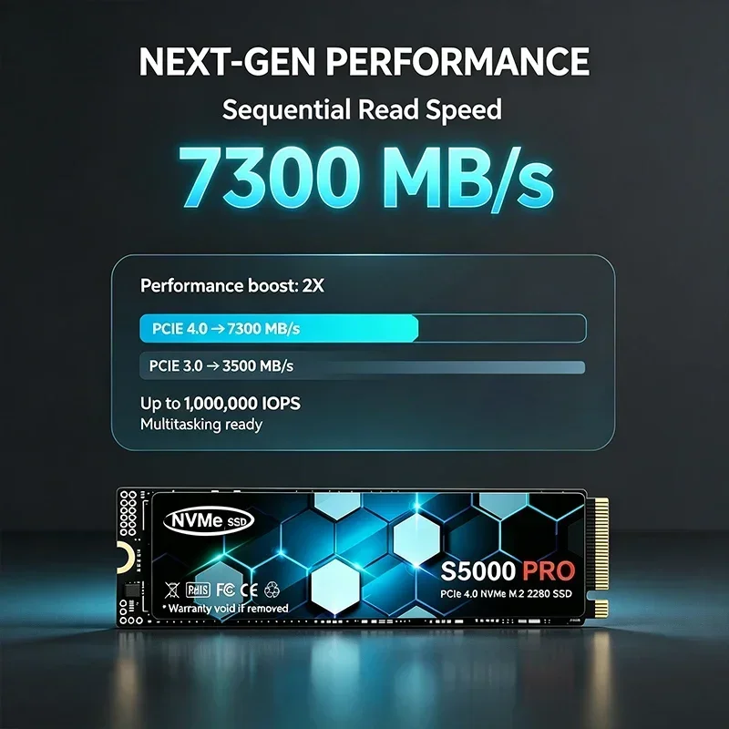 S5000 PRO M.2 SSD 하드 디스크, 1TB, - M.2 Nvme 4Tb Pcie 4.0 Ssd 리뷰 및 가격