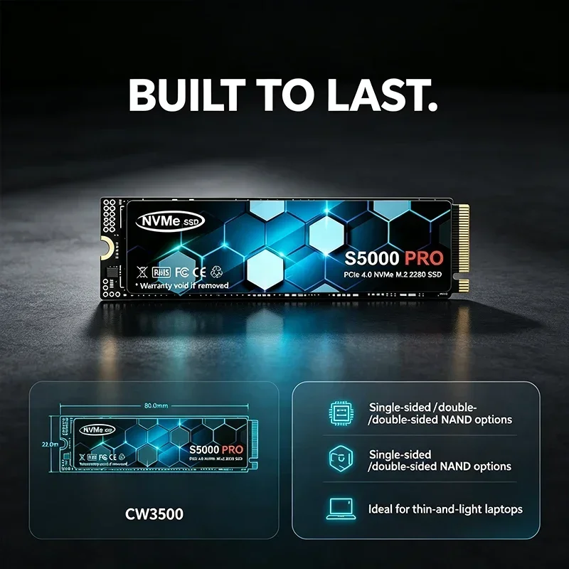 S5000 PRO M.2 SSD 하드 디스크, 1TB, - M.2 Nvme 4Tb Pcie 4.0 Ssd 리뷰 및 가격