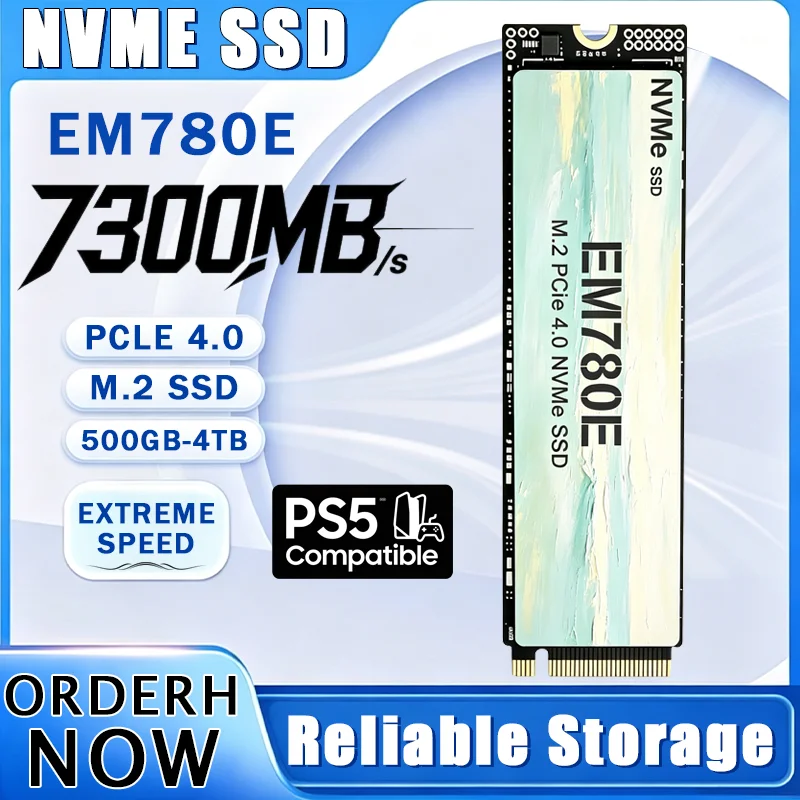 새로운 EM780E M.2 SSD 하드 디스크, 500 - M.2 Nvme 4Tb Pcie 4.0 Ssd 리뷰 및 가격