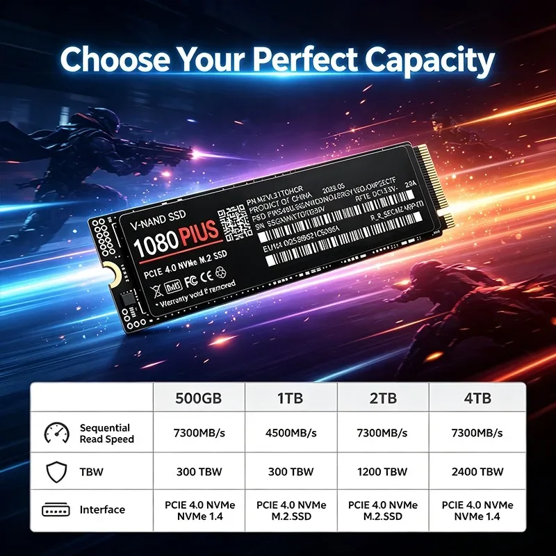 1080 Plus M.2 NVMe PCIe 4.0 SS - M.2 Nvme 4Tb Pcie 4.0 Ssd 리뷰 및 가격