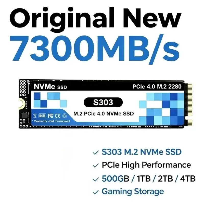 정품 S303 M.2 NVMe 내장 SSD, 500GB - M.2 Nvme 4Tb Pcie 4.0 Ssd 리뷰 및 가격