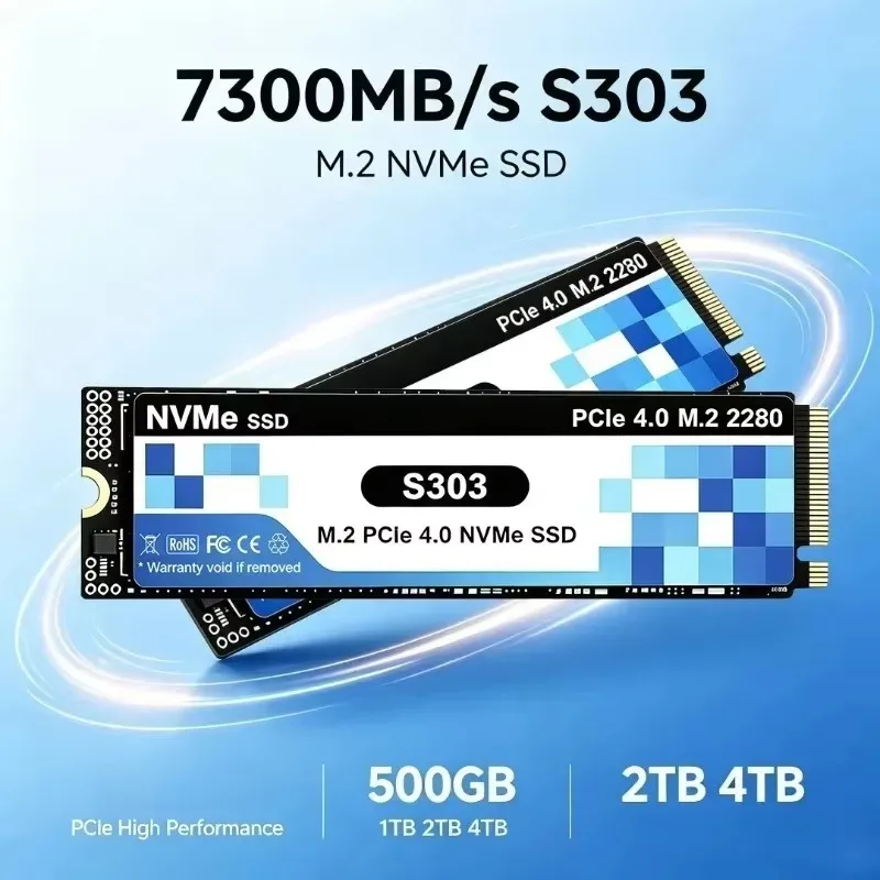 정품 S303 M.2 NVMe 내장 SSD, 500GB - M.2 Nvme 4Tb Pcie 4.0 Ssd 리뷰 및 가격